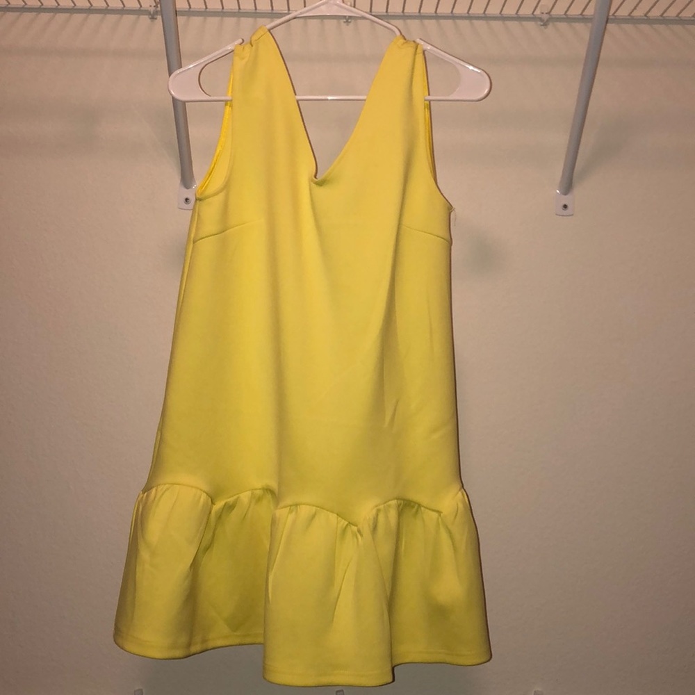 Yellow dress